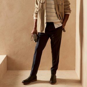 Banana Republic Italian wool flannel jogger